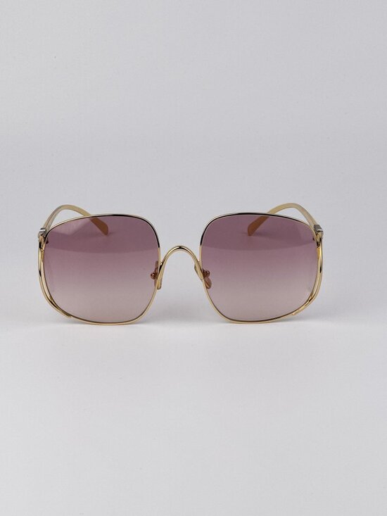 Miu Miu Women’s Sunglasses – Gold Pink Gradient Square (MUA57S 5AK40S) main image 9